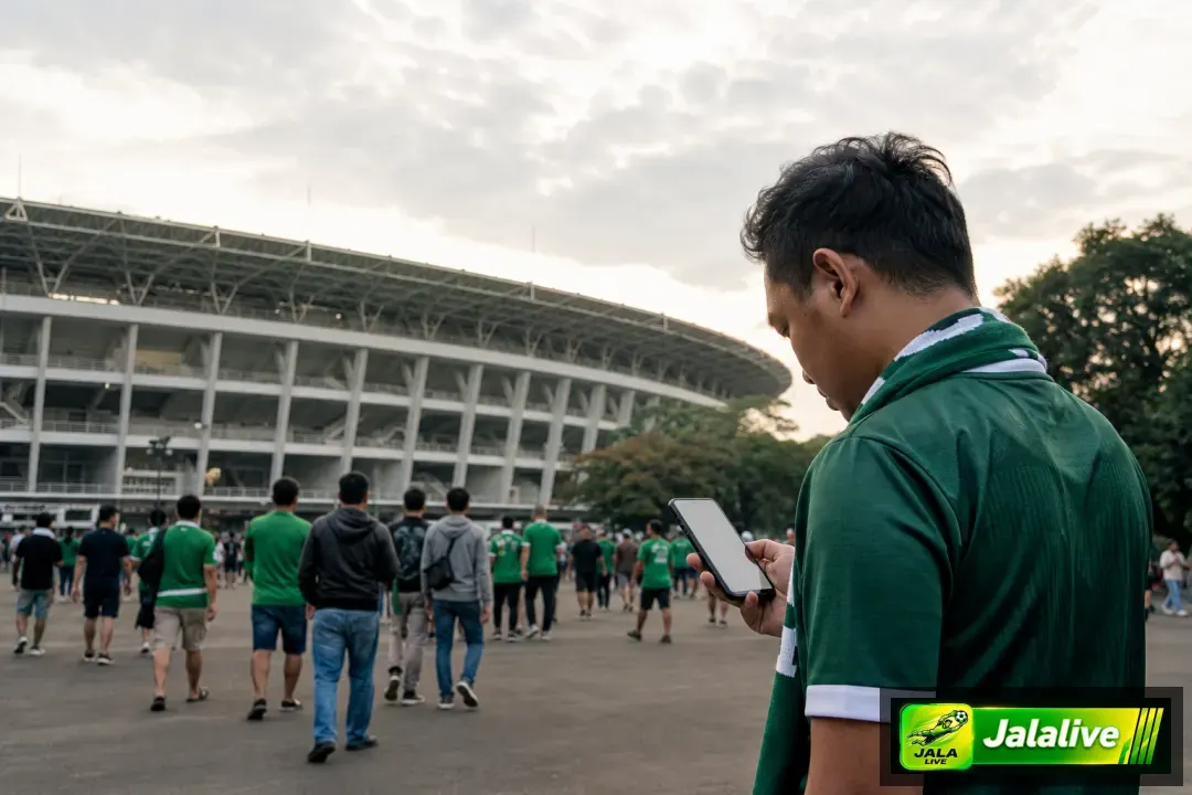 Ilustrasi sepak bola Jalalive