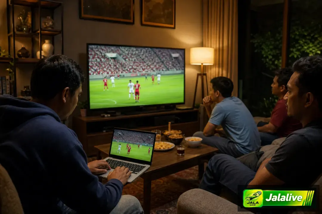 Ilustrasi sepak bola Jalalive